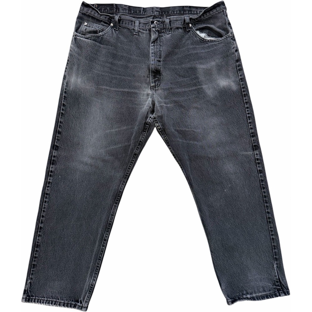 Black Premium Quality Wrangler Authentic Jeans‎ Size 44x30 Relaxed Fit